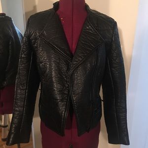 Pleather Moto Jacket from H&M